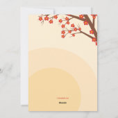 ハッピー中国の年賀状 シーズンカード (裏面)