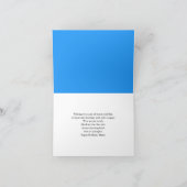 ハッピー九月誕生日マミブルーアスター カード (内部)