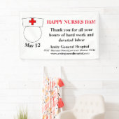 ハッピー企業のナースデー 横断幕 (インサイチュ)