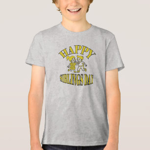 ハッピー兄弟姉妹の日 トライブレンドTシャツ