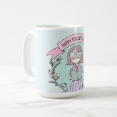 ハッピー先生の日 コーヒーマグカップ (正面左)