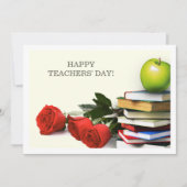 ハッピー先生デイカスタムカード 招待状 (正面)