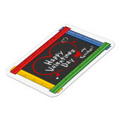 ハッピー先生バレンタインデー！ マグネット (左側)