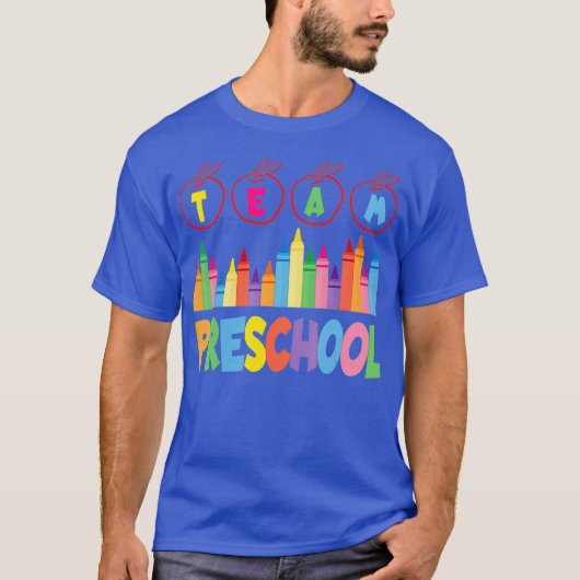 ハッピー先生学生シニア新学期チーム Tシャツ (正面)