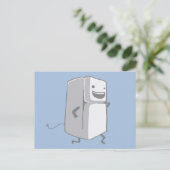 ハッピー冷蔵庫 ポストカード (スタンド正面)