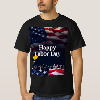ハッピー労働祭のTシャツデザイン Tシャツ
