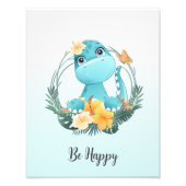 ハッピー動物の保育園の壁アート フォトプリント            (正面)