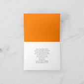 ハッピー十月誕生日妻とカボチャ カード (内部)