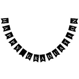 「ハッピー卒業式」バウンティング・バナー バンティングフラッグ