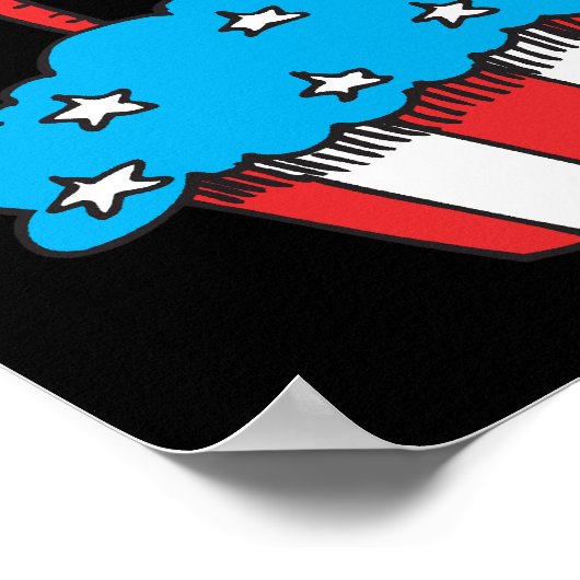 ハッピー四日 ポスター (角)