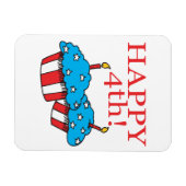 ハッピー四日 マグネット (横)