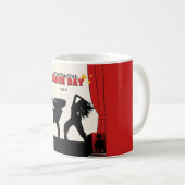 ハッピー国際的ダンスデー | World Dance Day コーヒーマグカップ (正面右)