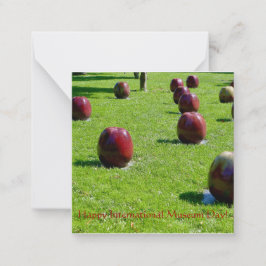 ハッピー国際的ミュージアム・デイ！ ノートカード