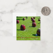 ハッピー国際的ミュージアム・デイ！ ノートカード (正面/裏面インサイチュ)