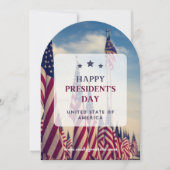 #ハッピー大統領の日 アメリカ合衆国 招待状 (正面)