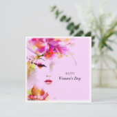 ハッピー女性デー シーズンカード (スタンド正面)