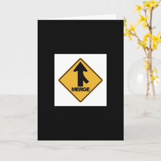 ハッピー婚約! カード (黄色い花)