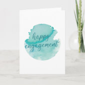 ハッピー婚約 カード (正面)