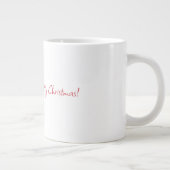 ハッピー子猫クリスマス ジャンボコーヒーマグカップ (右)