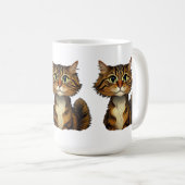 ハッピー子猫 コーヒーマグカップ (正面右)