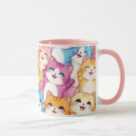 ハッピー子猫 マグカップ