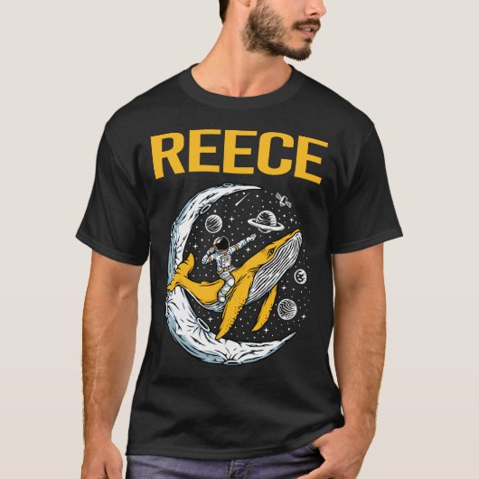 ハッピー宇宙 – リース名 Tシャツ (正面)