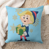 ハッピー小妖精や小人 クッション (ブランケット)
