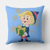 ハッピー小妖精や小人 クッション (裏面)