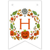 ハッピー幽霊たちブースデイとフォト誕生日 バンティングフラッグ (第2の旗)