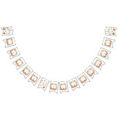 ハッピー幽霊たちブーツデイピンク誕生日 バンティングフラッグ (全)