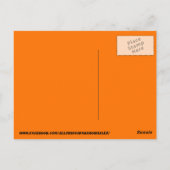 ハッピー幽霊のよく出るハロウィーン ポストカード (裏面)