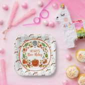 ハッピー幽霊バースデーパーティー ペーパープレート (パーティー)