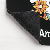 ハッピー幽霊レトロヒッパイヴィベ マウスパッド (コーナー)