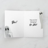 ハッピー幽霊狩りデイ！休おもしろい日 カード (内部)