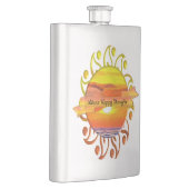 ハッピー思考サンセット2443 フラスク (右)