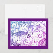 ハッピー思考虹 ポストカード (正面/裏面)