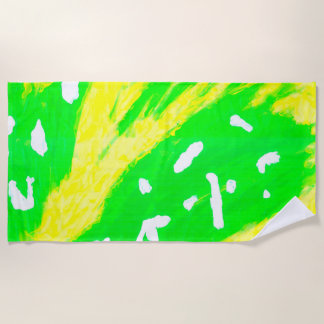 ハッピー感じズ ビーチタオル