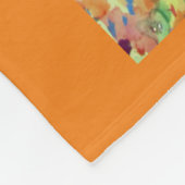 ハッピー感動的カスタムフリースブランケット フリースブランケット (角)