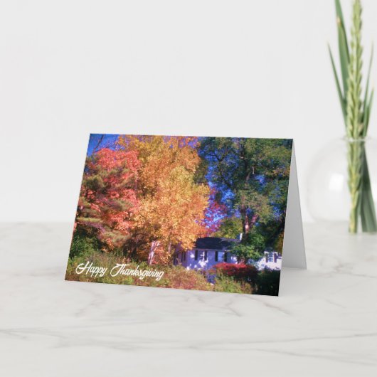 ハッピー感謝状 シーズンカード (正面)