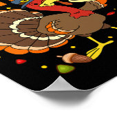 ハッピー感謝祭とYes私の誕生日少年G ポスター (角)