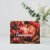ハッピー感謝祭のポストカード シーズンポストカード (スタンド正面)