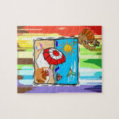 ハッピー感謝祭の日ジグソーパズル、ビーチトルコ ジグソーパズル (横)