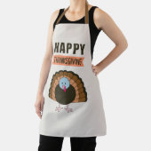 ハッピー感謝祭の日トルコ感謝の休日 エプロン (インサイチュ)