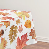 ハッピー感謝祭の秋の紅葉背景 テーブルクロス (インサイチュ)