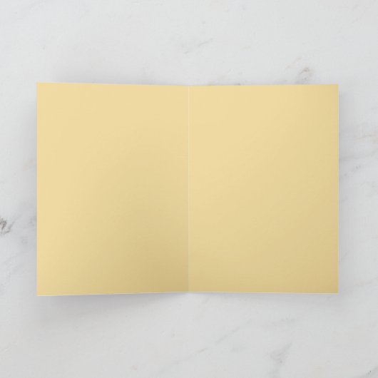 ハッピー感謝祭ひまわりカボチャのグリーティングカード シーズンカード (内部)