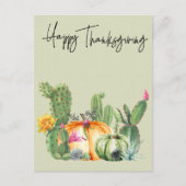 ハッピー感謝祭カボンプキンサウスウエスト ポストカード (正面)