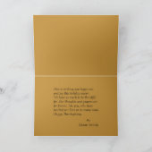 ハッピー感謝祭カード シーズンカード (内部)