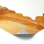 ハッピー感謝祭トルコ収穫シーズン ポスター (角)