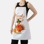 ハッピー感謝祭トルコ エプロン (インサイチュ)
