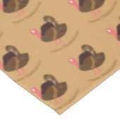 ハッピー感謝祭トルコ テーブルクロス (アングル)